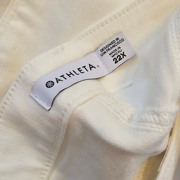 Athleta White Sculptek Ultra Skinny‎ Denim Jeans Plus Size 24W 20W New! - Picture 5 of 7